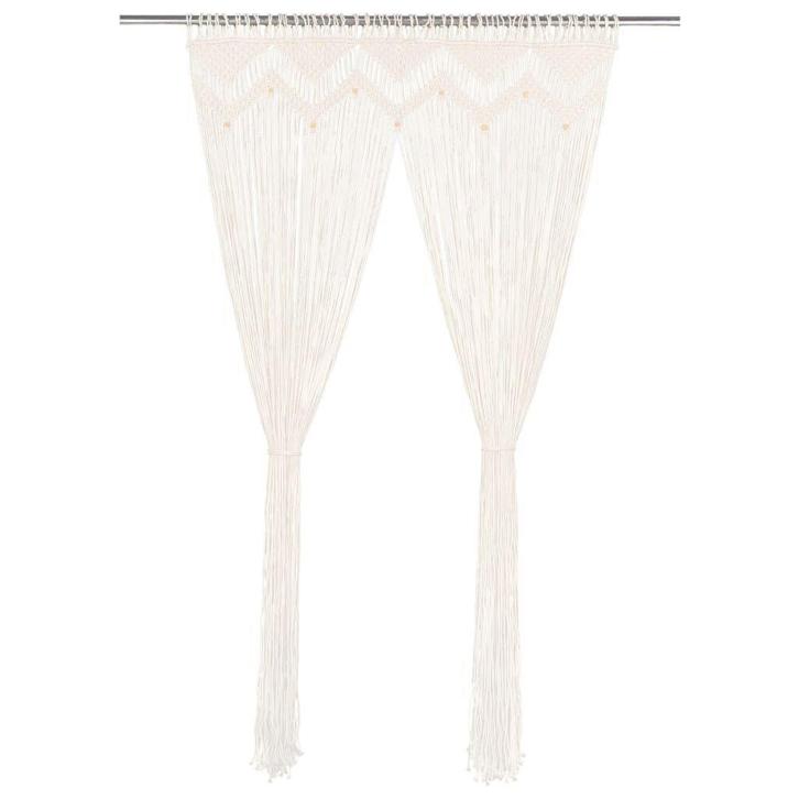 Macrame Gordijn 140x240 | Chambre Separee | OP = OP, Huis en Inrichting, Stoffering | Gordijnen en Lamellen, Nieuw, 200 cm of meer