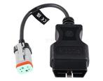 Jaltest Knorr-Bremse 4 Pins EBS - 16 Pins OBD2 Verloopkabel, Verzenden, Nieuw