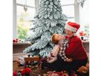Coast - Kunstkerstboom - Met Sneeuwvlokken - Groen + Wit -, Huis en Inrichting, Woonaccessoires | Overige, Verzenden, Nieuw
