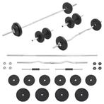 Halterset 30 kg: Thuis Fitness - Retourdeal -35%, Sport en Fitness, Ophalen of Verzenden, Nieuw