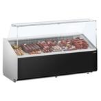 GGM Gastro | Koelvitrine - 2500mm - Donkerrood voorpaneel |, Verzenden, Nieuw in verpakking, Decoratie