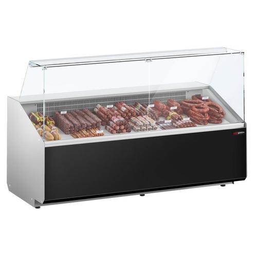 GGM Gastro | Koelvitrine - 2500mm - Donkerrood voorpaneel |, Zakelijke goederen, Horeca | Meubilair en Inrichting, Nieuw in verpakking