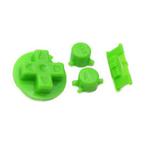 Gameboy Color Button Set - Lime Green, Nieuw, Ophalen of Verzenden
