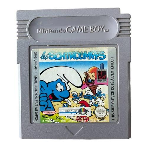 Les Schtroumpfs - FAH-1 (Losse Cassette) (GB CLASSIC), Spelcomputers en Games, Games | Nintendo Game Boy, Verzenden