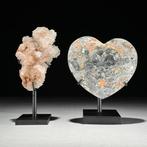 Geen minimumprijs - Prachtig paar van Cube calciet en, Antiek en Kunst