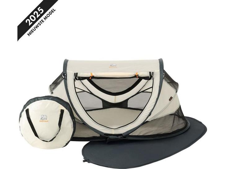 Deryan Peuter Luxe - Campingbedje - Inclusief, Caravans en Kamperen, Kampeermeubelen, Zo goed als nieuw, Verzenden