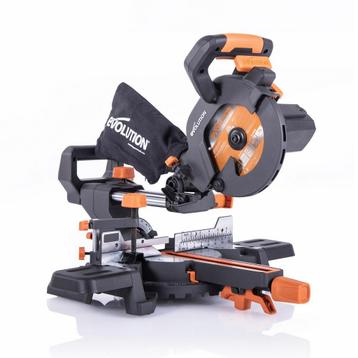 Evolution Rage R185SMS+ verstek/afkortzaag 185mm | R185SMS+ beschikbaar voor biedingen