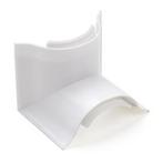 Kabelgoot hoek | Nedis | 16 mm kabel (PVC, Wit), Doe-het-zelf en Verbouw, Elektra en Kabels, Verzenden, Nieuw