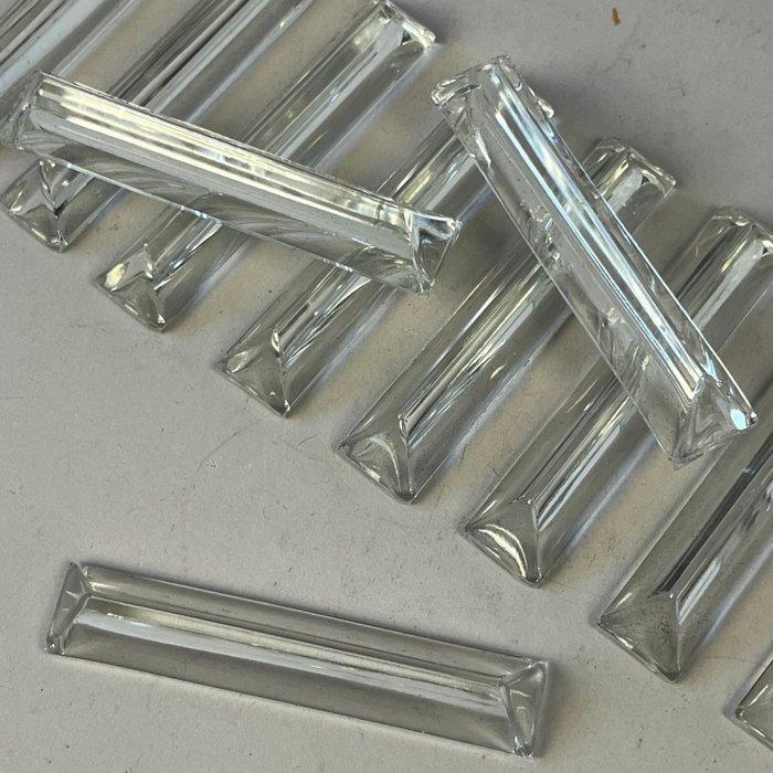 Messensteun (12) - Art Deco - Crystal kniferest Leerdam, in, Antiek en Kunst, Kunst | Designobjecten