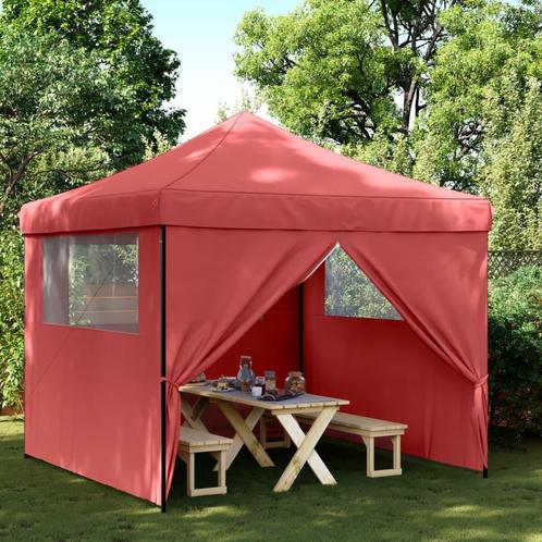 vidaXL Partytent inklapbaar pop-up met 4 zijwanden, Tuin en Terras, Partytenten, Partytent, Nieuw, Verzenden