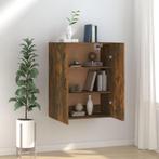 vidaXL Hangkast 69,5x34x90 cm bewerkt hout gerookt, Verzenden, Nieuw