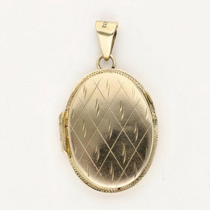 Hanger - 8 karaat Geel goud, Sieraden, Tassen en Uiterlijk, Antieke sieraden