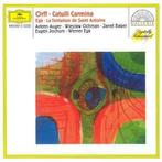 cd - Orff - Catulli Carmina / La Tentation De Saint Antoine, Verzenden, Zo goed als nieuw