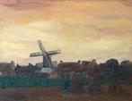 Alphons Vermeir (1905-1994), Landschap met molen, Antiek en Kunst