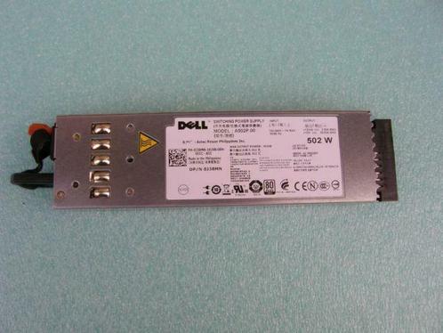 Dell PowerEdge R610 502W Power Supply P/N: J38MN, Computers en Software, Pc- en Netwerkkabels, Refurbished, Ophalen of Verzenden