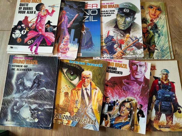 Bruno Brazil Stripboeken | Vance | Greg | Albert | Strips, Boeken, Stripboeken, Gelezen, Complete serie of reeks, Verzenden