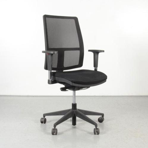 CS Airtop bureaustoel, zwart mesh, 1D armleggers, Zakelijke goederen, Kantoor en Winkelinrichting | Kantoormeubilair en Inrichting