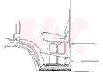DREMPEL VOOR MERCEDES BENZ BUS 207-410 1977-1995, Ophalen of Verzenden, Nieuw