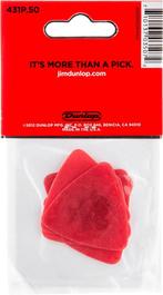 Jim Dunlop 431P050 Tortex bas plectrum 0.50 mm 6-pack, Muziek en Instrumenten, Ophalen of Verzenden, Nieuw, Elektrische basgitaar