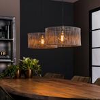 Hanglamp Stringshade 2-lichts Ø 41 cm zwart nikkel, Huis en Inrichting, Lampen | Hanglampen, Nieuw, Ophalen of Verzenden, Metaal