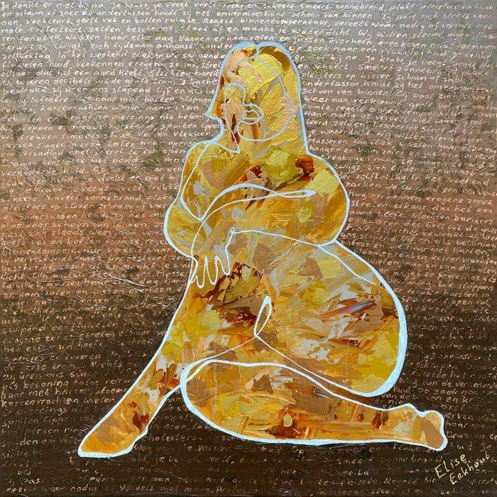 Elise Eekhout - Velvet Skin, Antiek en Kunst, Kunst | Schilderijen | Modern