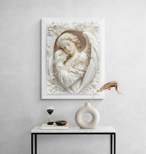 Artxlife - Sleeping Romantic Angel Relief [XL], Antiek en Kunst, Antiek | Boeken en Bijbels