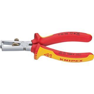 Knipex Striptang geisoleerd - 11 06 160, Doe-het-zelf en Verbouw, Gereedschap | Handgereedschap