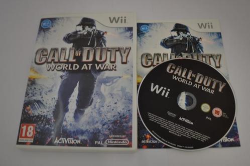 Call of Duty - World at War (Wii UXP), Spelcomputers en Games, Games | Nintendo Wii, Zo goed als nieuw, Verzenden
