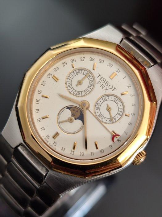 Tissot - PRX-P485-Triple Calendar Moonphase- Vintage -, Sieraden, Tassen en Uiterlijk, Horloges | Heren