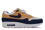 Nike Air Max 1 By You Sand Navy • 42, Ophalen of Verzenden, Nieuw, Nike, Sneakers of Gympen