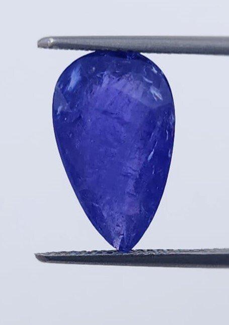 Zonder Minimumprijs Blauw, Violet Tanzaniet  - 6.88 ct -, Sieraden, Tassen en Uiterlijk, Edelstenen