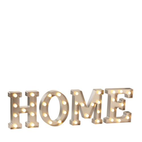 Letterverlichting HOME (LED), Antiek en Kunst, Antiek | Lampen, Verzenden