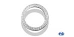 FOX Draadgaasring/ stoffen ring binnen: 50 mm/ buiten: 66 mm, Verzenden, Nieuw