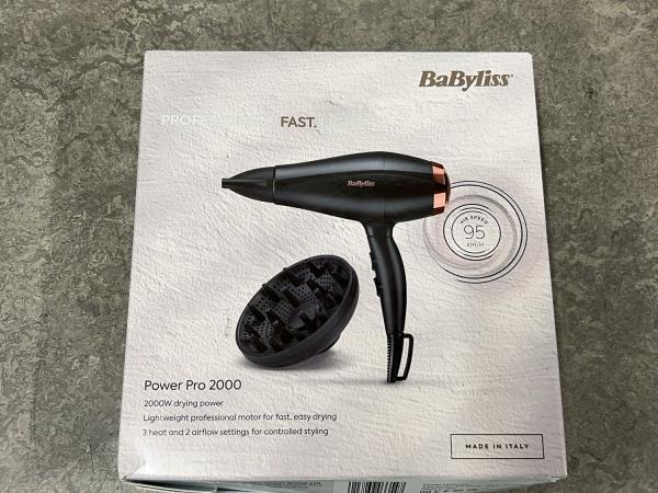 Veiling - Babyliss föhn met diffuser Power Pro 2000, Witgoed en Apparatuur, Persoonlijke-verzorgingsapparatuur