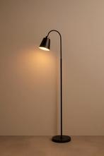 Vloerlamp | Koko | 155cm | Zwart | E27 Fitting, Huis en Inrichting, Lampen | Vloerlampen, Ophalen of Verzenden, Nieuw, Metaal