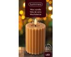 Actie lumineo led kaars wax steady binnen, ribbel, met, Hobby en Vrije tijd, Knutselen, Ophalen of Verzenden, Nieuw