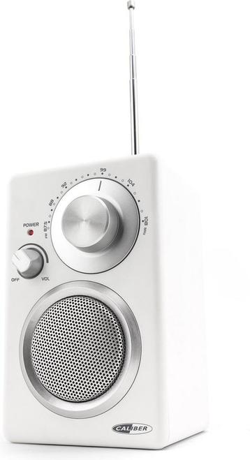 Caliber HPG332R - Draagbare FM radio - Wit beschikbaar voor biedingen