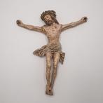sculptuur, Corpus Christi - 32 cm - Polychroom hout, Antiek en Kunst