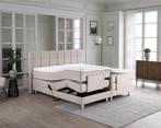 ACTIE! Elektrische boxspring Arizona 140 200 Beige, Verzenden, Beige, Nieuw, 140 cm