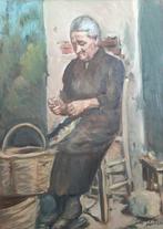 Romano Morzenti (1928-2008) - Sbucciatrice di piselli