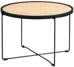 M2 Kollektion Liam Ronde Salontafel Rattan, Ophalen of Verzenden, Nieuw