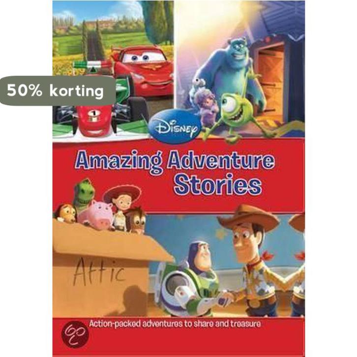 Disney Mega Treasury - Amazing Adventure Stories, Boeken, Taal | Engels, Zo goed als nieuw, Verzenden