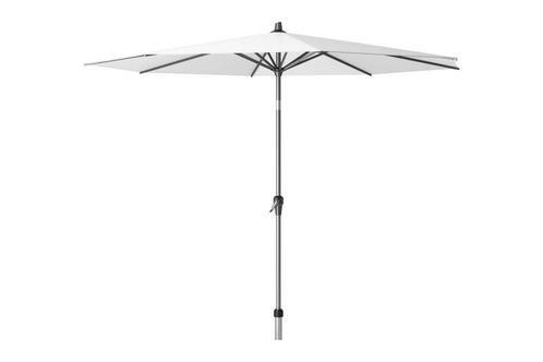 Platinum Riva parasol 3 m. Wit, Tuin en Terras, Parasols, Stokparasol, Nieuw, Kantelbaar, Verzenden