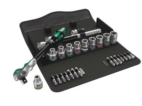 Veiling - Wera 8100 SC 6 Zyklop Speed Ratelset in etui, Doe-het-zelf en Verbouw, Gereedschap | Handgereedschap
