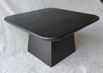 Vierkante salontafel zwart | eikenhout | in diverse maten, 50 tot 100 cm, Nieuw, Minder dan 50 cm, Modern, landelijk, hotel chique