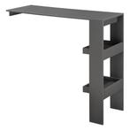 Bartafel Bromoella wandmontage 120x45x106 cm donkergrijs