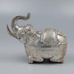 Betelnoot doosje Olifant - Doos (2) - .900 zilver
