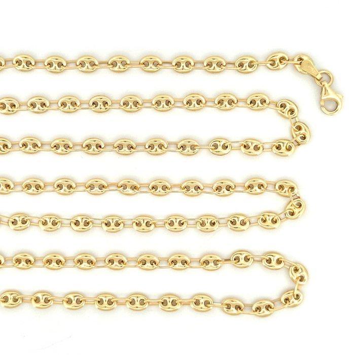 Handmade - Halsketting - 10.9 g - 18 karaat Geel goud, Sieraden, Tassen en Uiterlijk, Kettingen