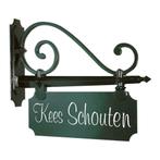 Naambord D Raam Deur Huisnummers en Naamborden, Tuin en Terras, Verzenden, Nieuw