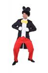 Mickey Mouse kostuum (Feestkleding heren, Verkleedkleding)